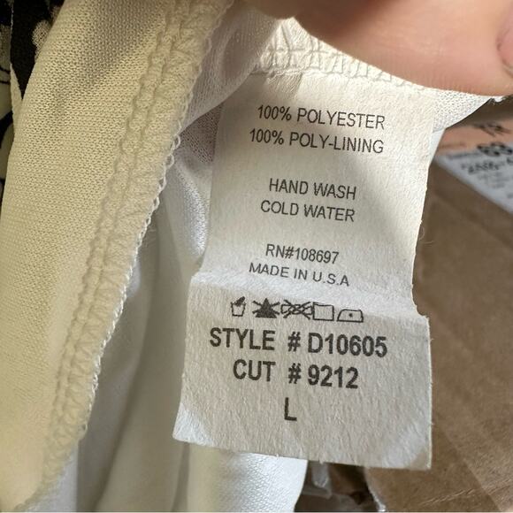 Charlotte Russe Y2K 90s Floral Midi Dress FITS MEDIUM (Tagged Large) - Picture 11 of 11